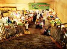 A market in Phnom Penh, Cambodia. By Faine Greenwood.