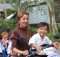 A family on a motorbike in Siem Reap, Cambodia. By Craig Greenwood.